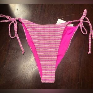 NWT L*Space Lennox Bikini Bottom Classic in Electric Pink
